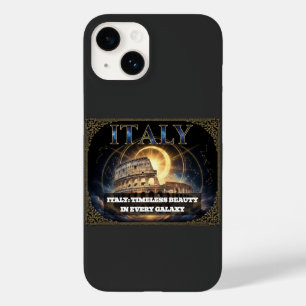 Cosmic Italy Roman Colosseum Celestial Art Case-Mate iPhone 14 Case