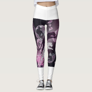 Cosmic Jaguar Disco Glam Leggings 🐆✨