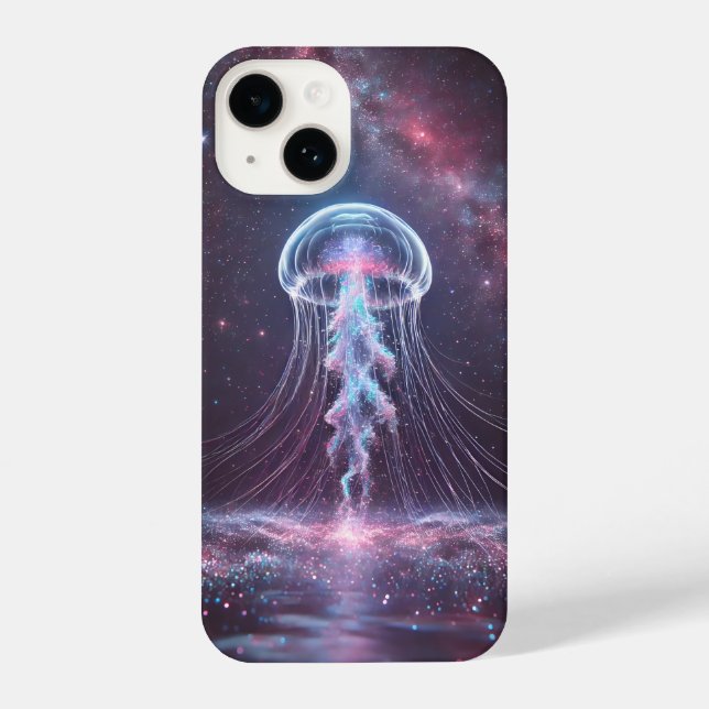 Cosmic Jellyfish iphone 14 case (Back)