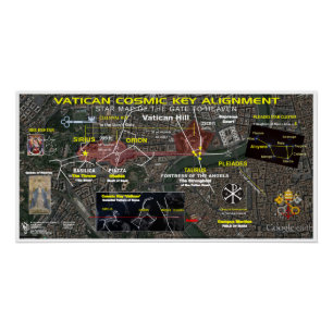 Cosmic Key - Chi Rho Poster