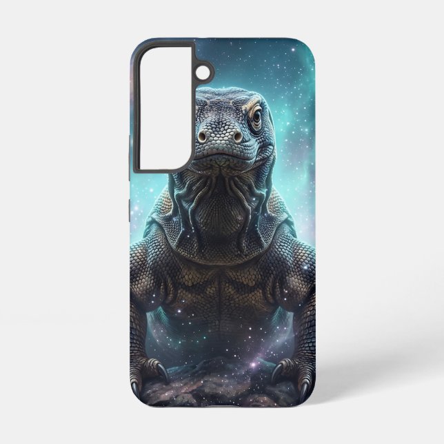 Cosmic Komodo Dragon Phone Case (Back)
