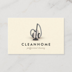 Cosmic Latte Vacuum Cleaning Washing Carpet Business Card