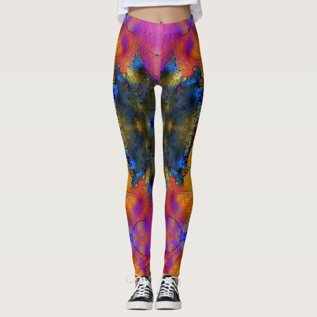 Cosmic leggings. leggings (Front)