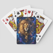 Cosmic Leo Playing Cards