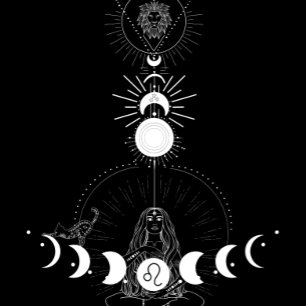 Cosmic Leo Projecting Through Time T-Shirt