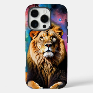 Cosmic Lion iPhone 16 Pro Case