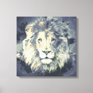 COSMIC LION KING CANVAS PRINT
