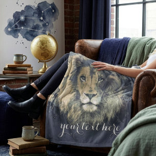 COSMIC LION KING Custom Fleece Blanket