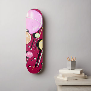 Cosmic Lollipops Skateboard Deck