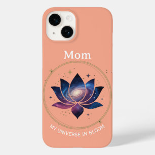 Cosmic Lotus Flower Mom Bloom Case-Mate iPhone 14 Case
