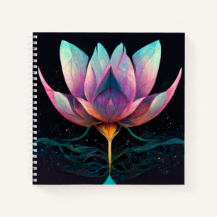 Cosmic Lotus Notebook