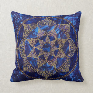 Cosmic Lotus Pillow