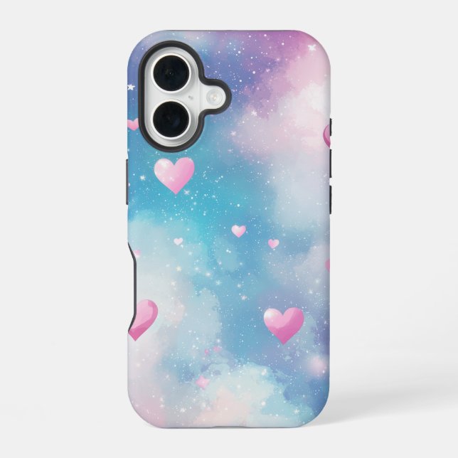 Cosmic Love - Dreamy Anime Phone Case (Back)