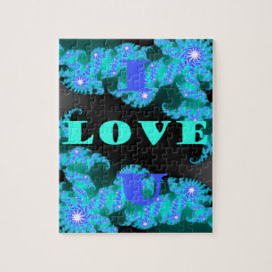 Cosmic Love Elements Art Print Jigsaw Puzzle