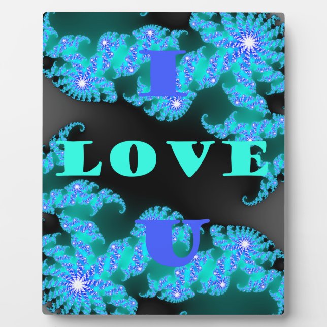 Cosmic Love Elements Art Print Plaque (Front)