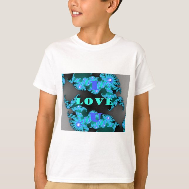 Cosmic Love Elements Art Print T-Shirt (Front)