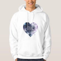 Cosmic Love Men’s Hooded Sweatshirt