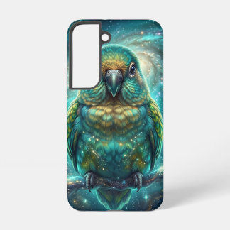 Cosmic Lovebird Galaxy Case – Vibrant Space Art