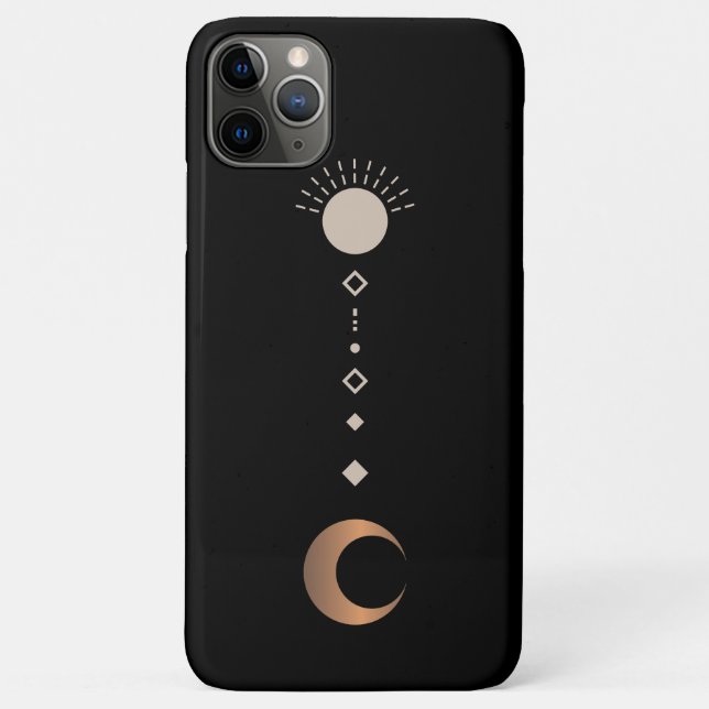 *~* Cosmic Lunar Universe Shaman Moon Totem Case-Mate iPhone Case (Back)