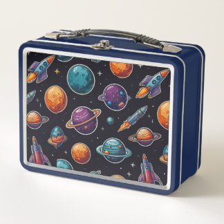 Cosmic Lunch Box: Space-Themed Lunch Box 