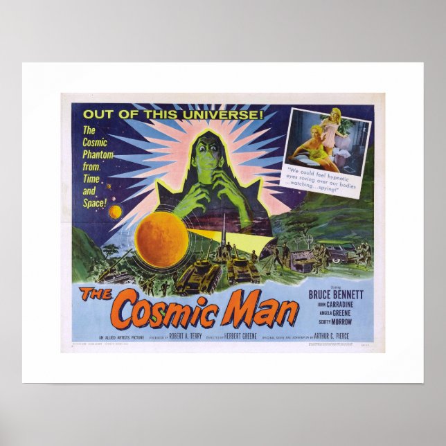 Cosmic Man Poster (Front)
