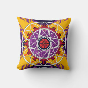 Cosmic Mandala Cushion
