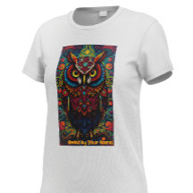 Cosmic Mandala Owl