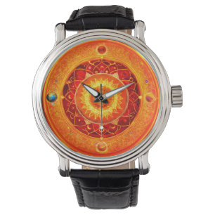 "Cosmic Mandalas: Planetary Timepiece" Watch