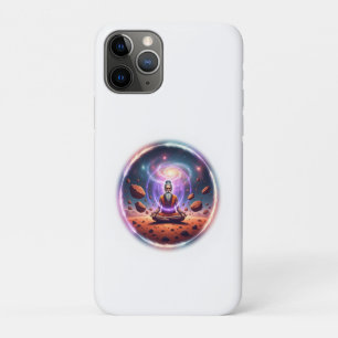 Cosmic Meditator Galaxy Phone Case