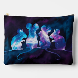 Cosmic Mice Accessory Pouch Travel Bag