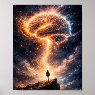 Cosmic Mind Awakening Poster