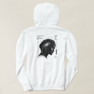 Cosmic Mind – Clear Thoughts, Infinite Universe Hoodie