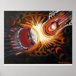 Cosmic moment poster