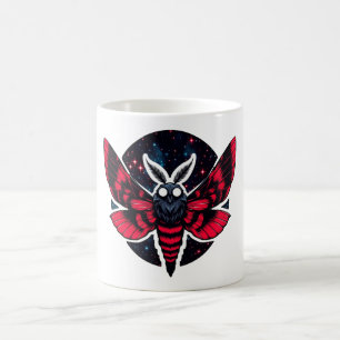 Cosmic Moth - Art Folklore Mothman Coffee Mug