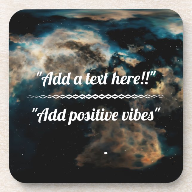 Cosmic Nebula Coaster (Front)