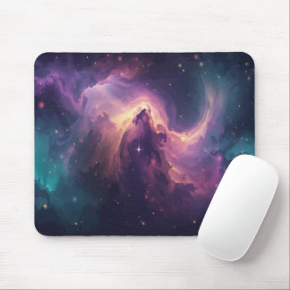 Cosmic Nebula Galaxy Mouse Pad