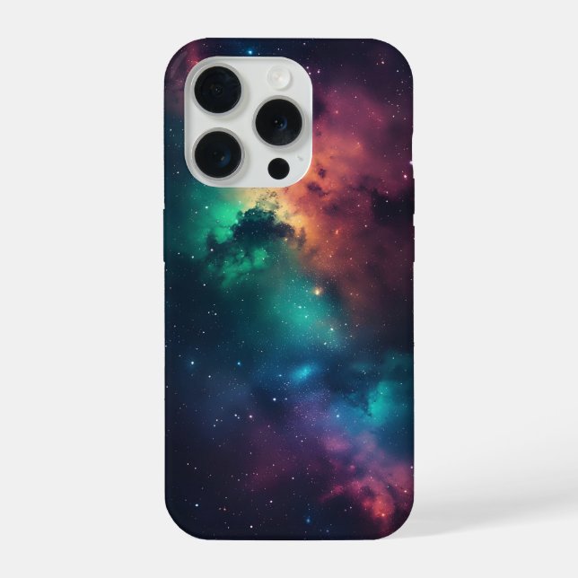 Cosmic Nebula Gaming Design iPhone Case (Back)