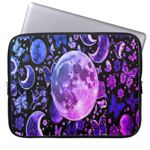 Cosmic Night Sky Laptop Case – Lunar Design