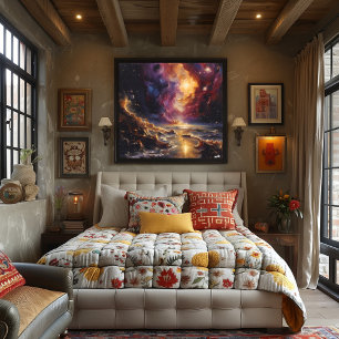 Cosmic Ocean: Impressive and Surreal Poster