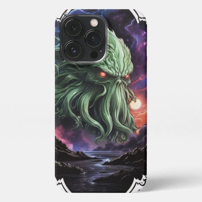 Cosmic Oddities: Cthulhu iPhone Case (Back)