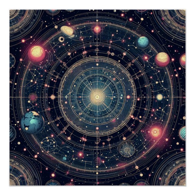 Cosmic Odyssey Poster (Front)