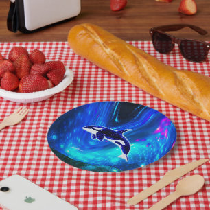 Cosmic Orca Paper Plate