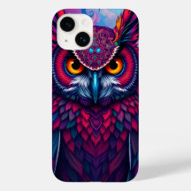 Cosmic Owl Guardian