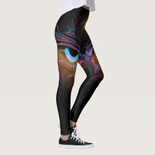 Cosmic Owl Leggins Leggings