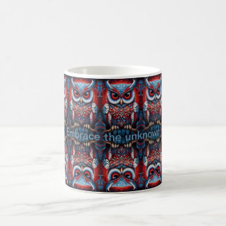 Cosmic Owl of Wisdom Coffee Mug