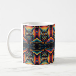 Cosmic Owl of Wisdom Coffee Mug