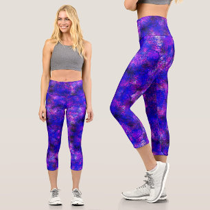 COSMIC PAINT CAPRI LEGGINGS