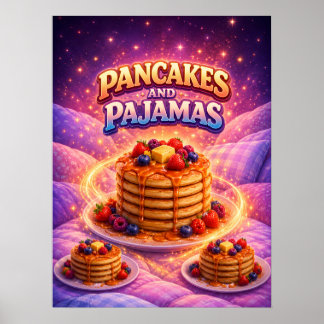 Cosmic Pancake Breakfast Poster