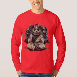Cosmic Panda: Chill Before Combat T-Shirt