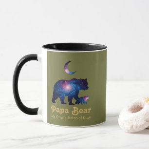 Cosmic Papa Bear & Cub Mug